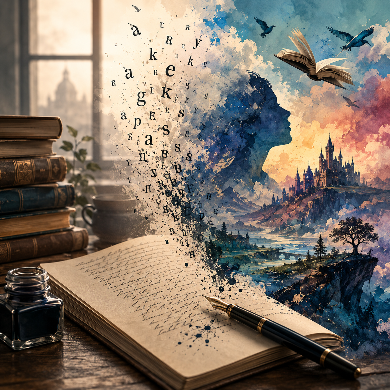 LA SCRITTURA, TRA REALTÀ E IMMAGINAZIONE