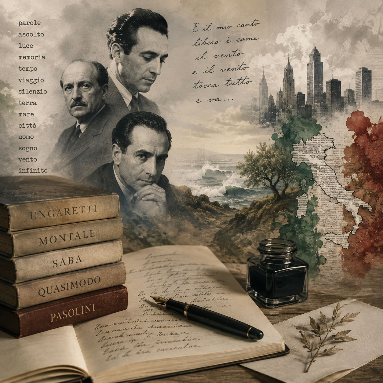 LA POESIA ITALIANA DEL ‘900 – Il cuore del secolo