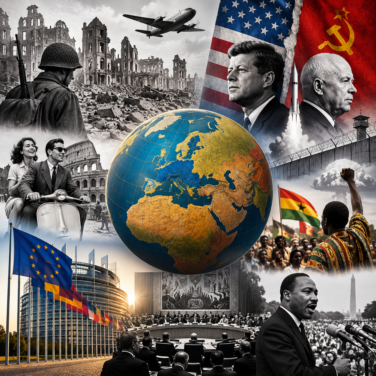L’EUROPA E IL MONDO INTORNO ALLA METÀ DEL ‘900