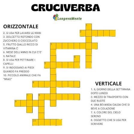 GIOCHI PER LA MENTE – Corso base