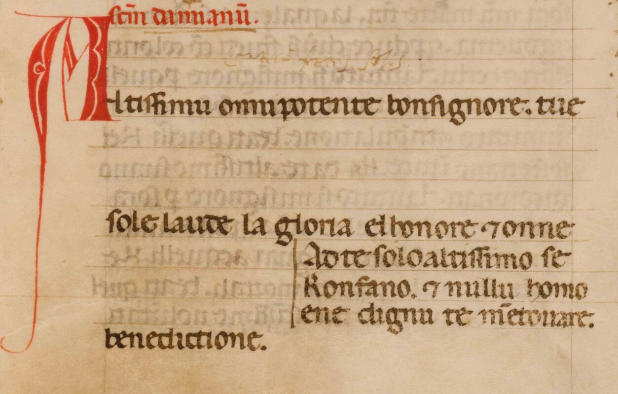 “Tue so’ le laude”